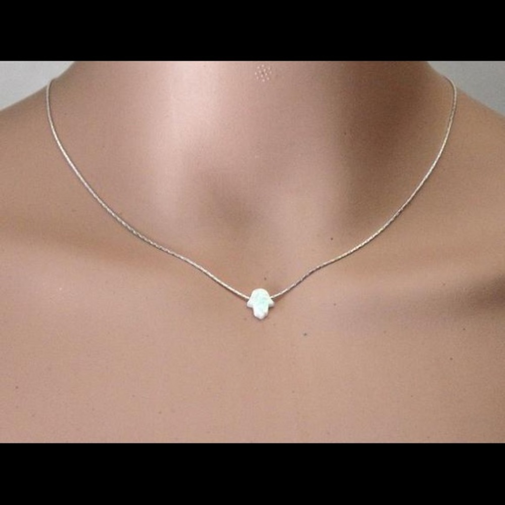 925 silver Hamsa Necklaces